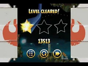 Angry Birds Star Wars - Level 3-39 - 3 Stars Walkthrough - Hoth