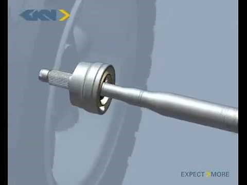Animation on how Front Driveshafts work