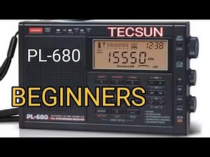 TECSUN PL680 , BEGINNERS GUIDE - 2025 SW MW LW AIRBAND Receiver