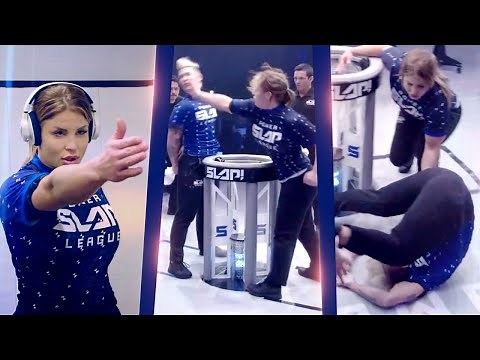 Sheena Bathory vs. Kortney Olson - Power Slap Fight | Devastating KO