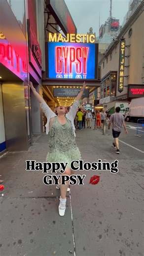 HAPPY CLOSING & CONGRATS TO @gypsybway 🐮💋🍴🐑🎭 #gypsy #gyspybroadway #gyspybway #broadway #bway #closingnight #musicaltheatrelife #actorlife #broadwaybound #theatreinfluencer #actormarketing #tonydreaming #actorsingerdancer #actorslifeforme #playbill | Jenna Leigh Miller