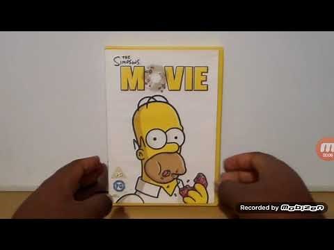 The Simpsons Movie (UK) DVD Unboxing
