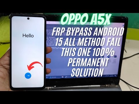 Oppo A5x FRP Bypass Android 15 | *#899# Not Working Problem Fix
