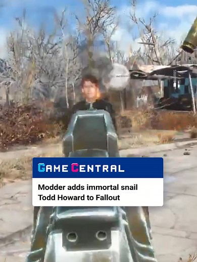 Mod Howard 'just works'. Blurbs, a modder and video creator, showcased a mod that sees Todd Howard moving eternally towards the protagonist - and if he touches you, you insta-die. It makes for some interesting dialogue scenes! #gamingnews #gaming #toddhoward #fallout #fallout4
