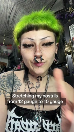 How to Safely Stretch Your Nostril Piercings