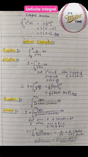 Definite integration #definiteintegration #integration | Mathematics Hub