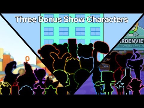 Three Bonus Characters Shows (First Look)