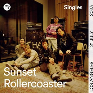 Sunset Rollercoasterが『Spotify Singles』に登場 自身の人気曲と同郷バンドのカバー収録