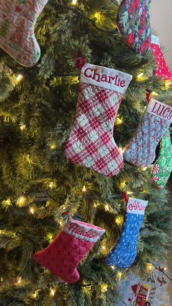 989 reactions · 62 shares | In The Hoop Quilted Stockings are perfect for all your holiday projects!  P.S. This design is a part of our current sale! Visit our website for more details  | Designs by JuJu | Facebook