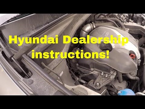 Hyundai, Kia, Genesis wastegate voltage adjustment. With Hyundai Service instructions.