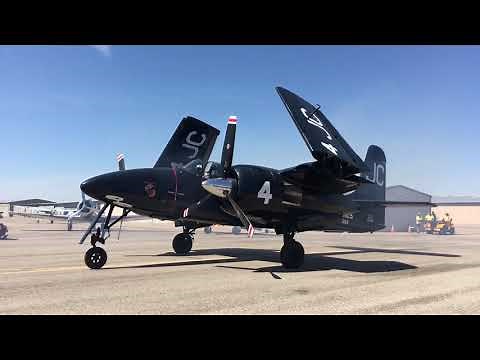 F7F Tigercat startup