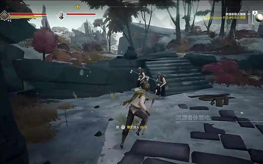 SWITCH动作游戏Ashen灰烬试玩，手感出色爽快难度高魂类ARPG游戏