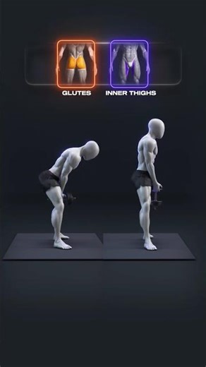 SUMO SQUAT vs RDL: Glutes vs. Hamstrings/Inner Thighs 🍑