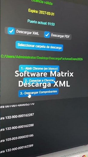 Software descarga masiva xml Ecuador