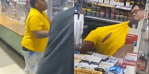 Watch: Woman Attacks Convenience Store Clerk, Discovers Hard Way the Clerk's Got Hands