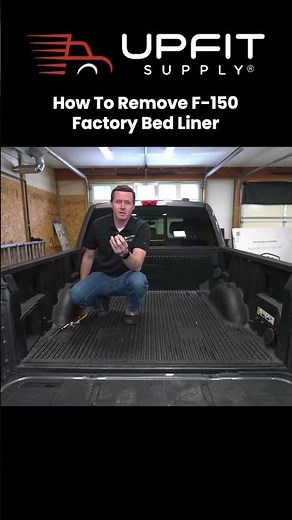 How to Remove the Factory Drop-In Bed Liner on a Ford F-150 or Super Duty!