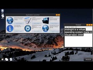 Midnight Visual basic operating System
