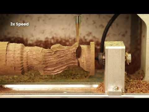 Makera Z1: 4-Axis Simultaneous Machining of a Unicorn - A Masterpiece in Precision