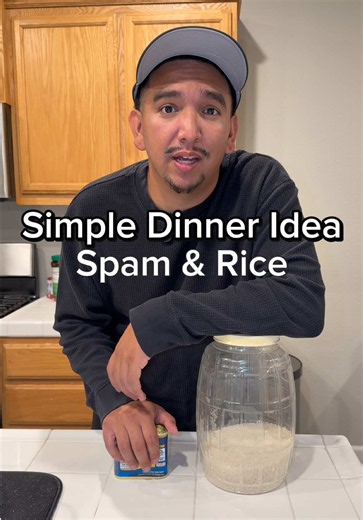 Spam and Rice Recipe: Easy White Rice Dinner Idea