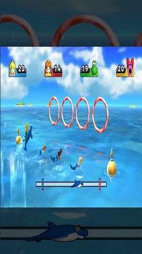【Mario Party 9】Ring Leader 🧜‍♀️ Mermaid Peach vs Daisy vs Rosalina vs Pauline Master CPU