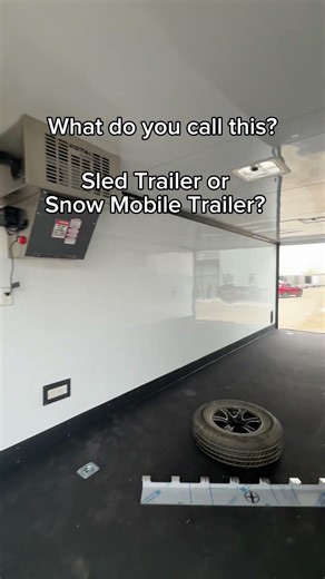 Sled Trailer, Snow Mobile Trailer, or something else? 👇