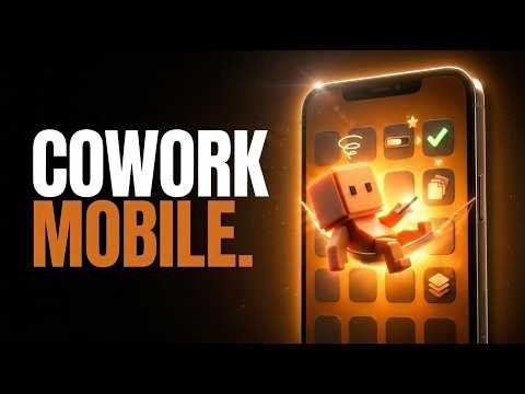 Anthropic Just Dropped Claude Cowork Mobile (Full Breakdown)