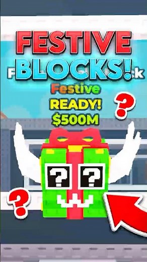 Opening 3 CRAZY FESTIVE LUCKY BLOCKS in Steal a Brainrot! #shorts