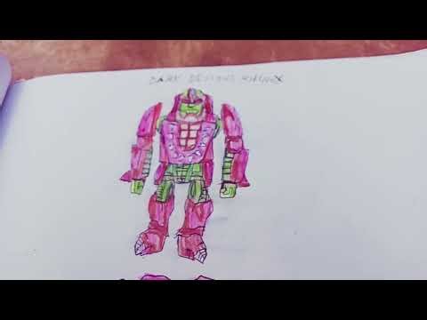 Dark designs rhinox transformers beast wars