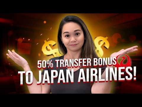 50% Transfer Bonus: How to Book JAL Business Class For CHEAP