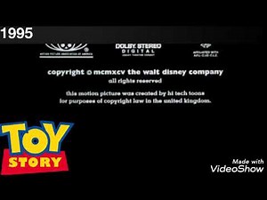 All Closing Films From Disney Pixar 1995 To 2019 PT 1