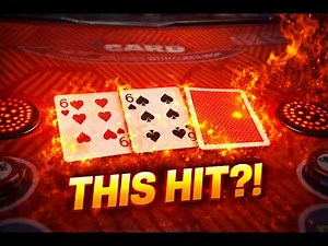 EPIC WHEEL & TRIPS! 3 CARD POKER in LAS VEGAS! 🔥🔥