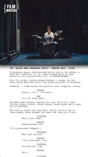 The opening scene was shot 99 times