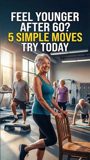 5 Exercises That Reverse Aging After 60 #SeniorFitness #BalanceTraining #StrengthTraining