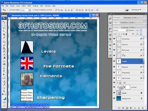 The Move Tool in Photoshop CS3
