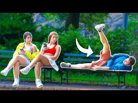 FUNNY Wet Fart Prank in Central Park! Territory-Claiming Farts!