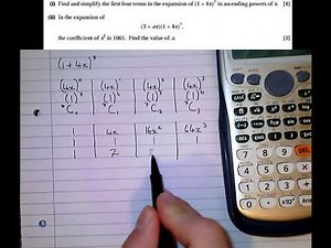 Binomial Expansion Exam Style Question