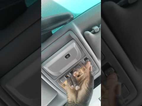 How to repair your Lexus rx300 window and sunroofs switch.