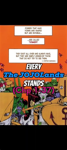 Every The JOJOLands Stands (Chp 1-37)