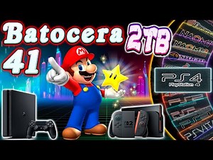 Batocera 41 Full Emulador 2TB (PS4 PS3 PS2 Switch Wiiu Xbox 360) Full Juegos PC Retrogaming
