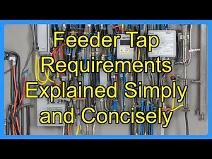 Feeder Tap Requirements Explained Simply and Concisely