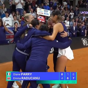 Emma Raducanu has DONE IT! 🤩 The winning scenes as Emma’s 2nd victory in 2 days sees Great Britain reach the Billie Jean King Cup Finals #BackTheBrits 🇬🇧 | #BJKCup | LTA - Tennis For Britain