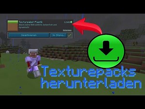 Wie installiert man Texturepacks in Minecraft? | Minecraft Bedrock Texturepacks installieren