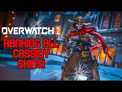 Ranking ALL Cassidy skins in overwatch 2!
