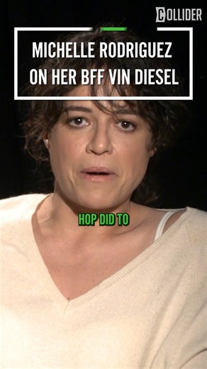 1.7M views · 17K reactions | Michelle Rodriguez on changing the industry with Vin Diesel. #michellerodriguez #vindiesel #fastandfurious #shorts #interview | Collider.com | Facebook