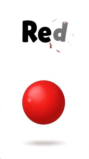 Learn Color Red 🌈 | Colors for Kids | Toddler Learning