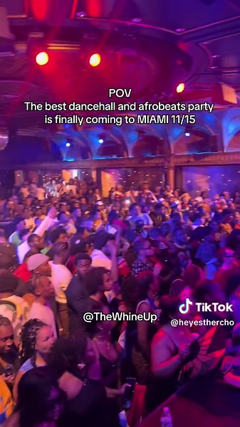 MIAMI! We can’t wait to dance with you! Tix in my bío! 😛🩷#dancehall#soca#afrobeats#amapiano#kompa#party#miami#thingstodoinmiami#partymiami#club