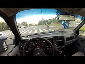 Ford Sierra OHC на карбах Mikuni от спортбайка. (отсечка)