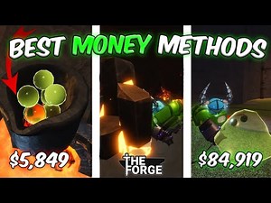 I Tested The BEST Money Making Methods In The Forge... (100k/Hour) | Roblox