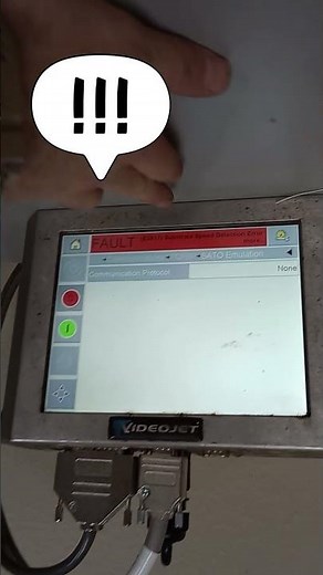 Reviving a Videojet 6420 Printer: Fixing Substrate Speed Error with Motor Calibration