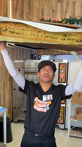 Giant Fluffy Chocolate Matcha Cake Cutting 🔍information Le Castella Bakery 📍Address 01M Street 516, Phnom Penh, Cambodia 💵 Price $ 11.99 USD | Street Food Journey